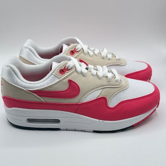 Women's Nike Air Max 1 White Aster Pink DZ2628-110 Size 8.5 - Picture 4 of 11